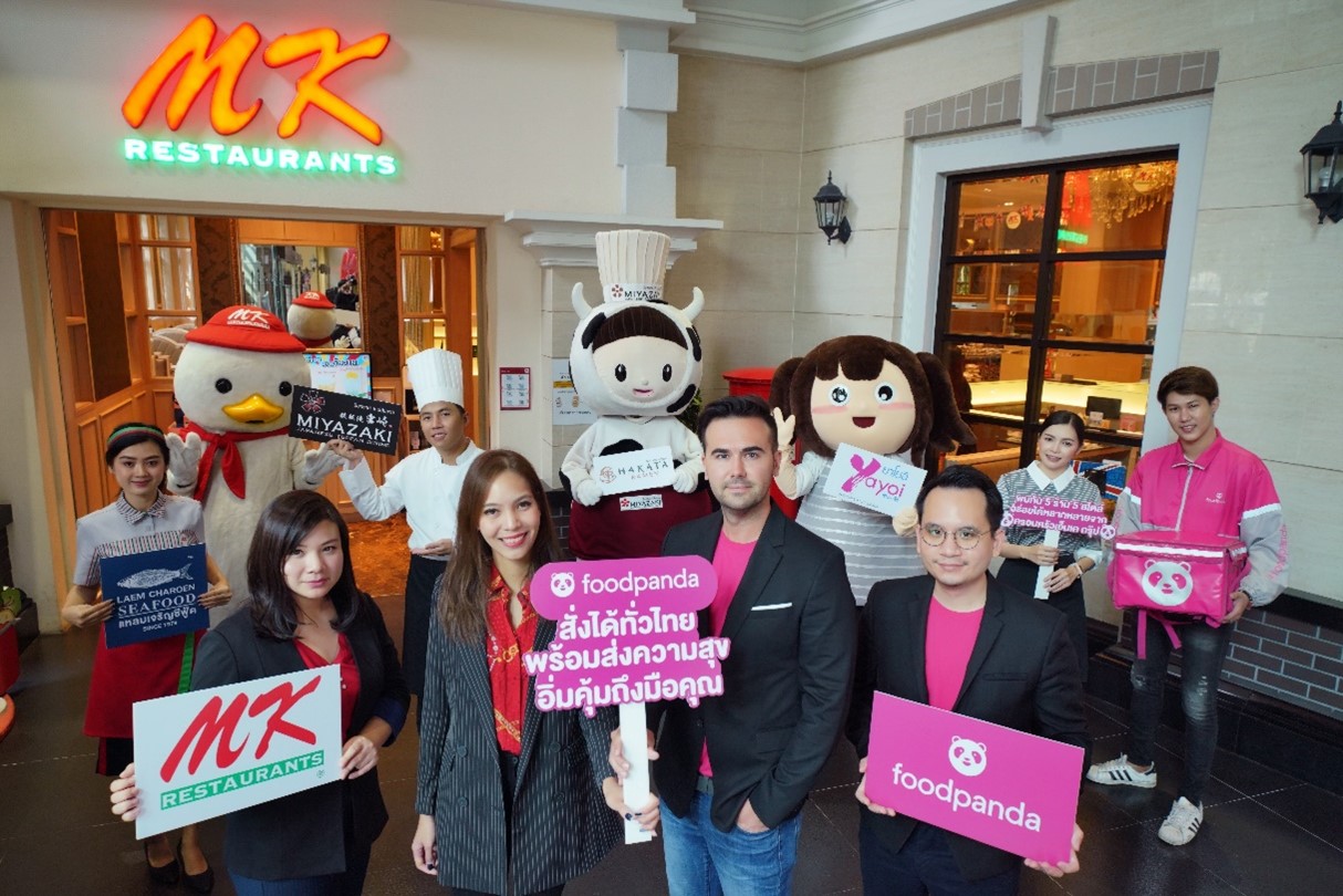 Foodpanda Joins Forces With MK Restaurant Group – Delivering Delicious Meals From Five Different Restaurants Nationwide