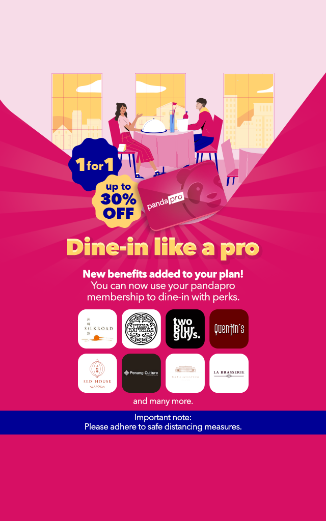 foodpanda launches new Dine-in feature that customers can tap on to enjoy attractive offers in-store