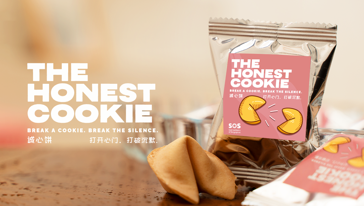 foodpanda partners Samaritans of Singapore to break the silence around mental health in Singapore with The Honest Cookie