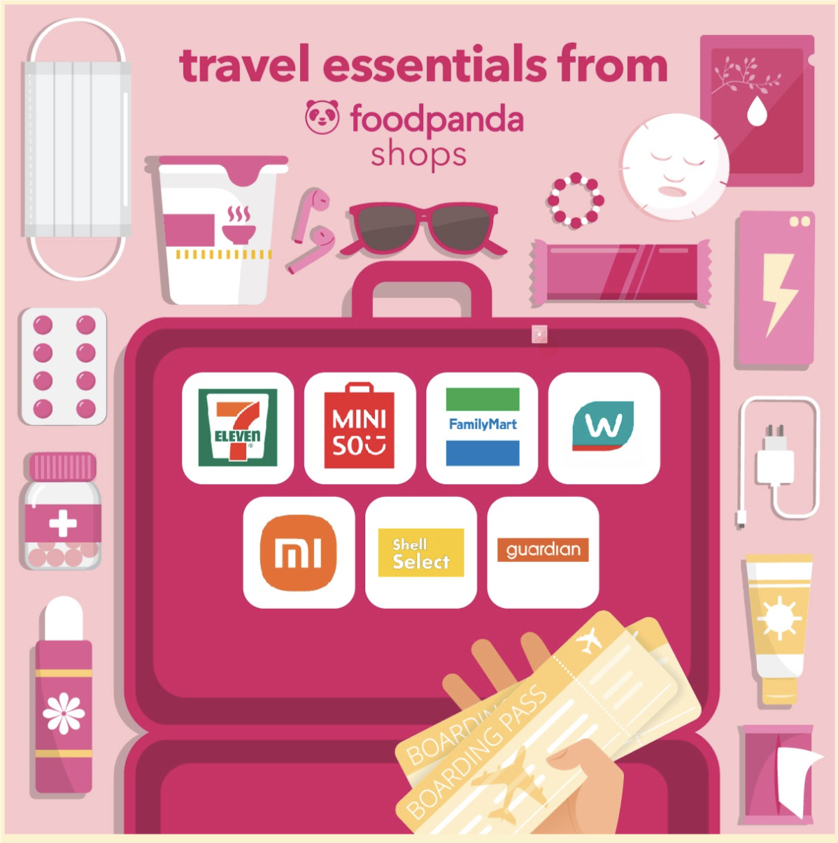 Image - Year end travel must-haves: more than 2 million items to discover  on foodpanda shops for the Ultimate Fuss-Free Packing List