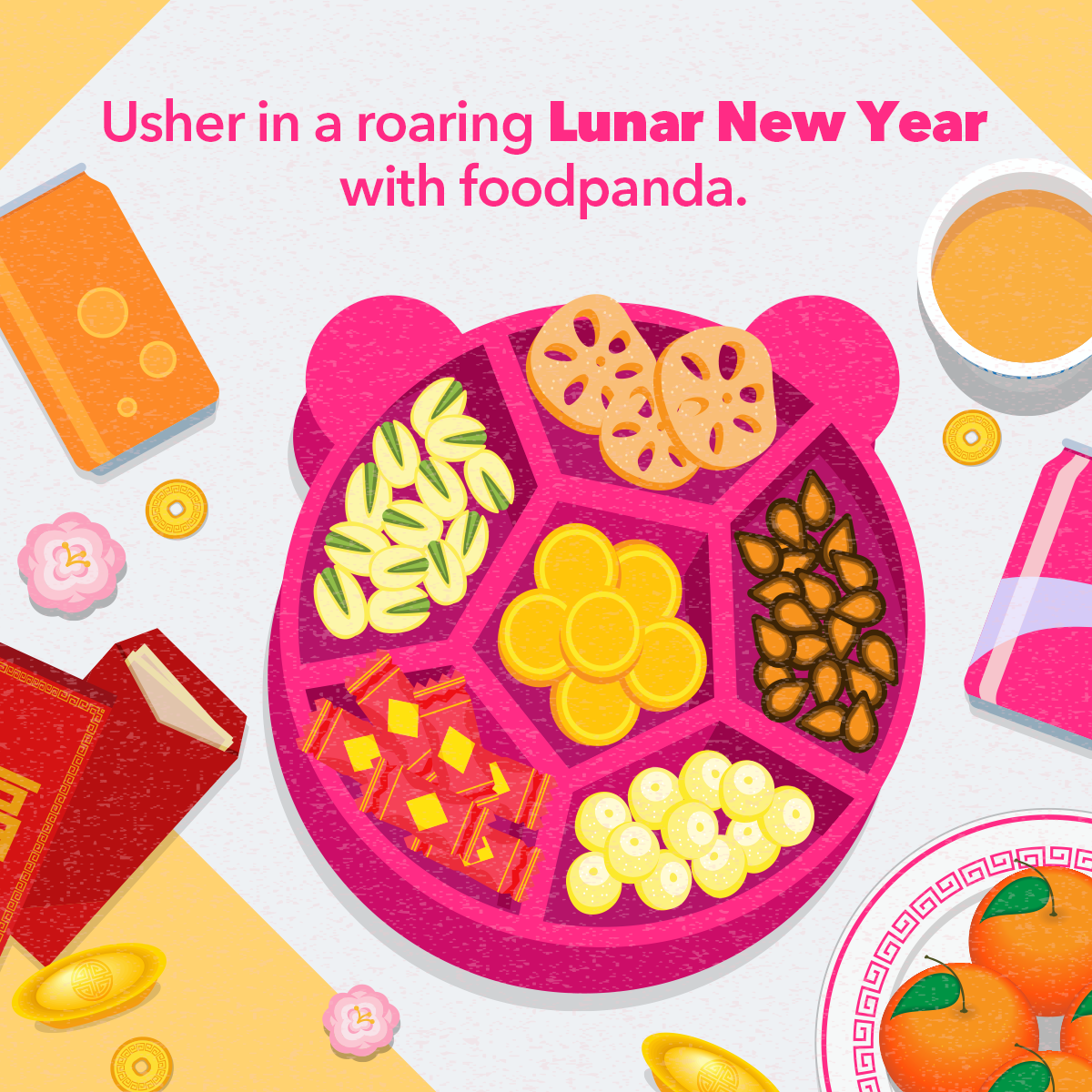 10 must-have Lunar New Year essentials on foodpanda to usher in a roaring Year of the Tiger