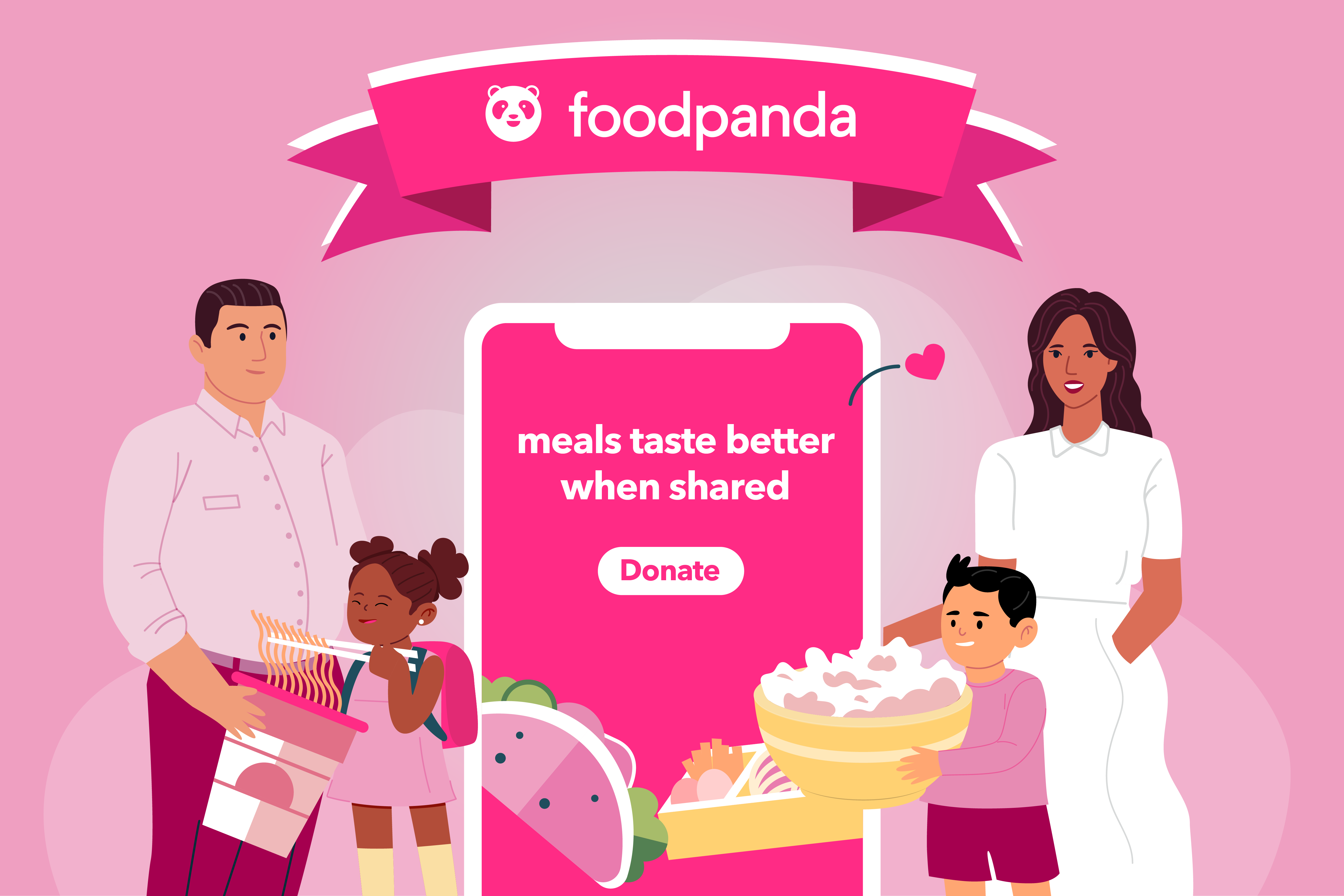 A Spotlight on World Hunger Day 2022:  foodpanda launches meal donation feature in Asia, in support of the United Nations World Food Programme and local food banks