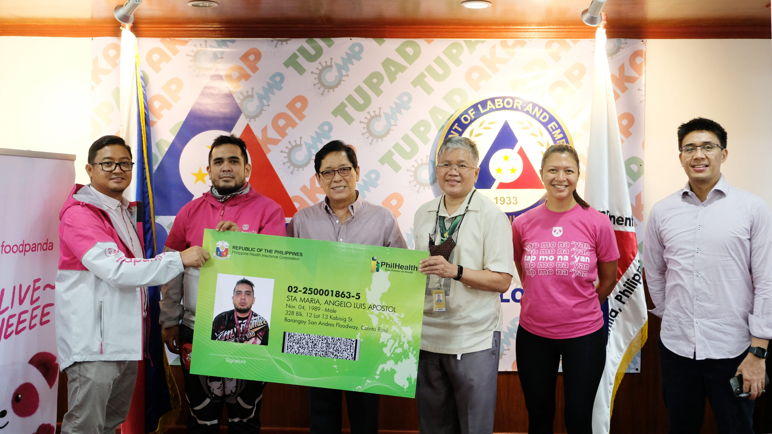 Image - foodpanda, PhilHealth launch partnership for delivery partners’ access to gov’t health benefits