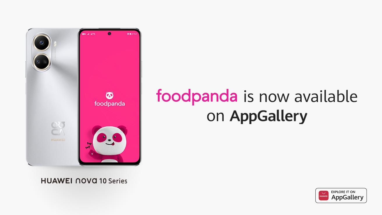 foodpanda partners with Huawei to make on-demand deliveries available to hundreds of millions of Huawei users in Asia